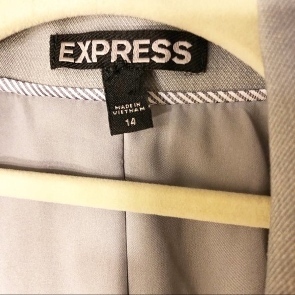 Express one Button Blazer Size 14 Jacket - Picture 5 of 7